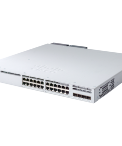 Cisco Systems Catalyst 9300L C9300L-24P-4G-E 24‑Port PoE+ Switch with 4×1G Uplinks, Network Essentials