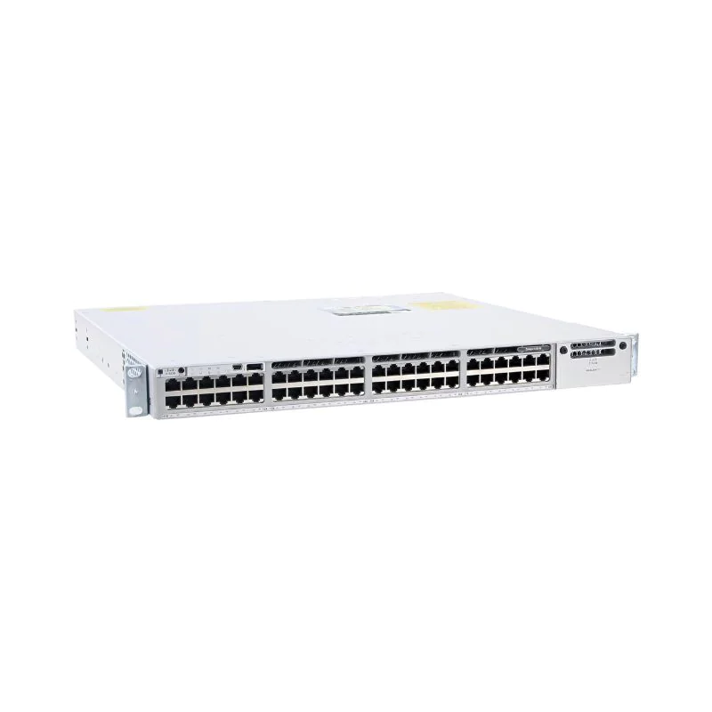 Cisco Systems Catalyst 9300L C9300L-48P-4G-E 48‑Port PoE+ Switch with 4×1G Uplinks, Network Essentials
