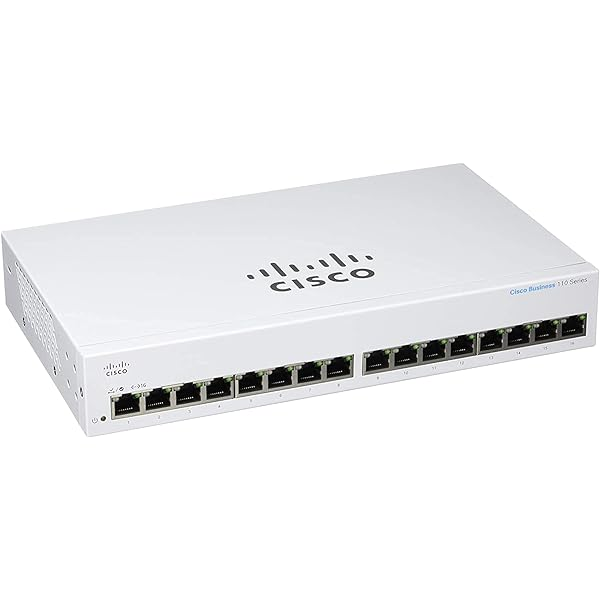 Cisco Systems CBS 24-Port Gigabit Unmanaged Switch with 2×1G SFP (Non-PoE)