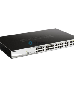 D‑Link DGS‑1210‑28P 24‑Port Gigabit Smart Managed PoE Switch