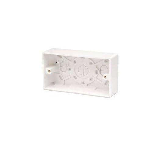 Double & Single Pattress box for PVC trunking