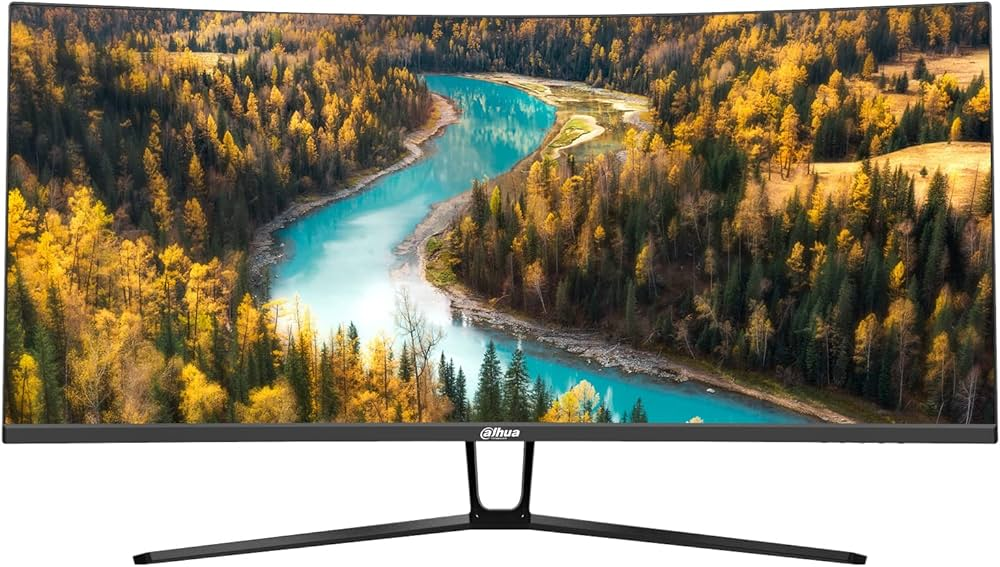 Dahua E330C 34" WQHD Curved Gaming Monitor 3440 x 1440 1500R