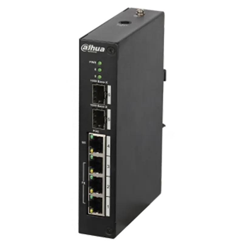 Dahua PFS3206-4P-96 6-Port Unmanaged PoE Ethernet Switch