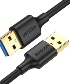 UGREEN USB 2.0 A Male to A Female Cable 1.5m (Black) – UG-10315