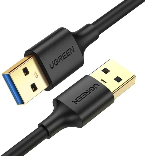 UGREEN USB 2.0 A Male to A Female Cable 1.5m (Black) – UG-10315