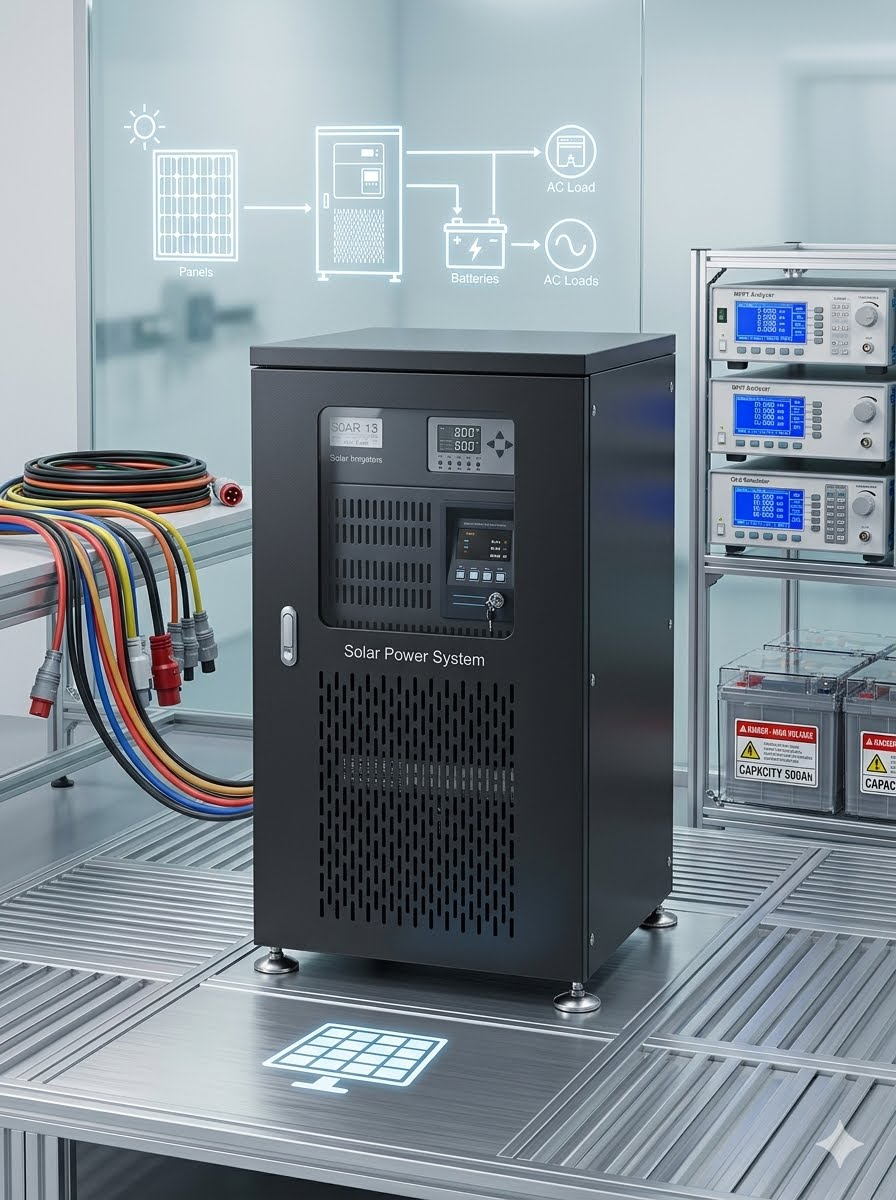 Drom Power IGBT Hybrid Solar Inverter 30KVA 196VDC 60A