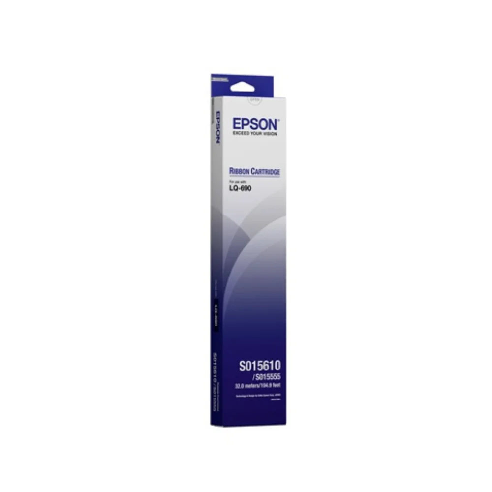 Epson SIDM Black Ribbon Cartridge for LQ-690 (C13S015010BA)