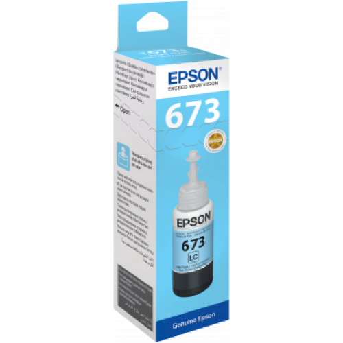 Epson T6735 Light Cyan Ink Bottle 70ml (C13T67354A)