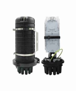 Fibre 12 Core Termination Box 455*240mm Aerial IP67 Heat Shrinkable Enteries – 3 IN 3 Out Closure