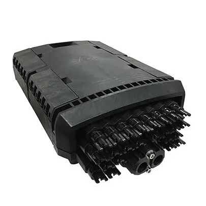 Fibre 12 Core Termination Box 400*210mm Aerial IP67 Heat Shrinkable Enteries- 2 IN 2 Out Closure