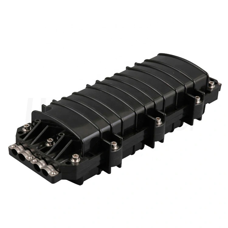 Fibre 48 Core Termination Box 455*240mm Aerial IP67 Mechanical Enteries – 3 IN 3 Out Closure