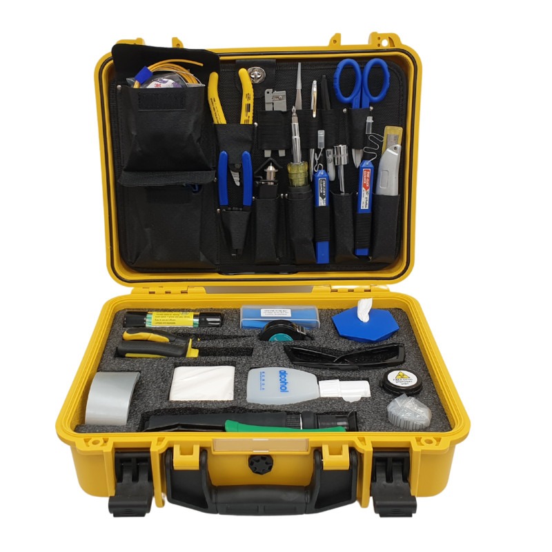 Fibre Optic Tool Kit For Fibre End Face Inspection And Cleaning