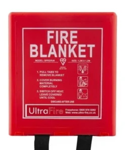 Fire blanket 1.2m*1.2m with PVC packaging