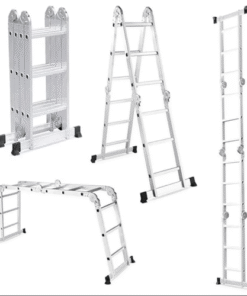Fundi 4 X 8 Aluminum Folding Ladder FFL48