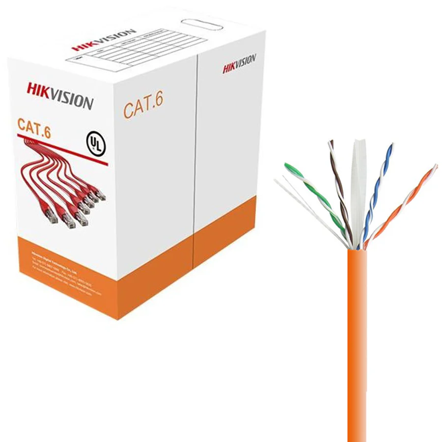 Hikvision Cat6 Indoor Pure Copper Ethernet Cable Nairobi