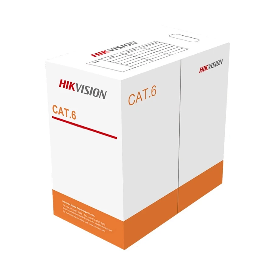 HIKVISION DS-1LN6-UU CAT6 U/UTP 305M NETWORK CABLE