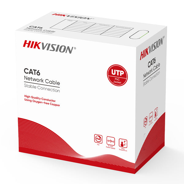 HIKVISION DS-1LN6AUSPE CAT6A U/UTP OUTDOOR NETWORK CABLE 305M