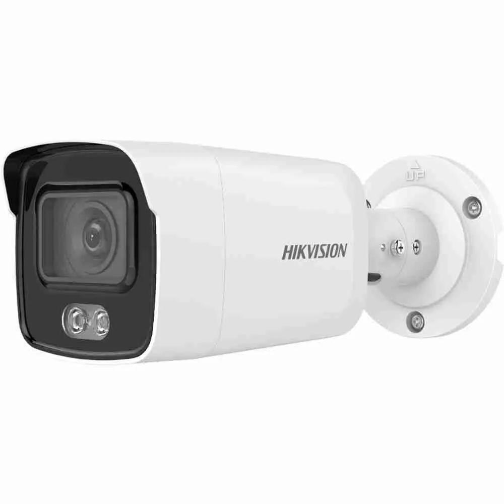 Hikvision DS-2CD1T47G2H-LIUF 4MP ColorVu Smart Hybrid Light Bullet Network Camera with Audio