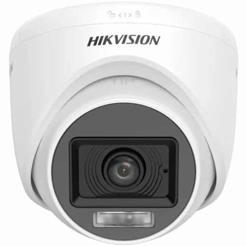Hikvision DS-2CE70KF0T-LPFS 3K ColorVu Smart Hybrid Light Turret CCTV Camera