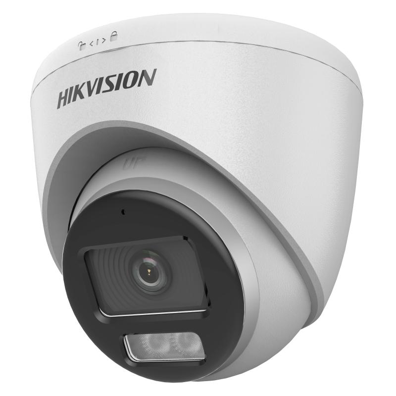 Hikvision DS-2CE72DF0T-LFS 2MP Smart Hybrid Light ColorVu Turret CCTV Camera