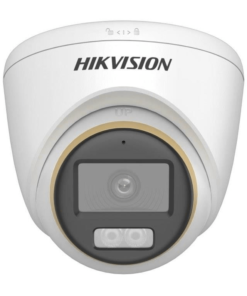 Hikvision DS-2CE72DF3T-PIRXOS 2MP ColorVu PIR Siren Audio Turret CCTV Camera