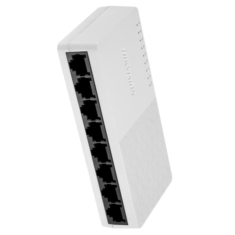 HIKVISION DS-3E0108D-O 8-Port Fast Ethernet Unmanaged Network Switch