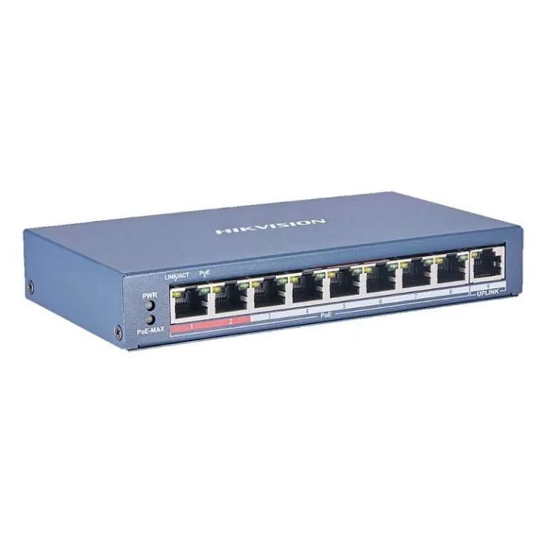 Hikvision DS-3E0109P-E/M Fast Ethernet PoE Switch