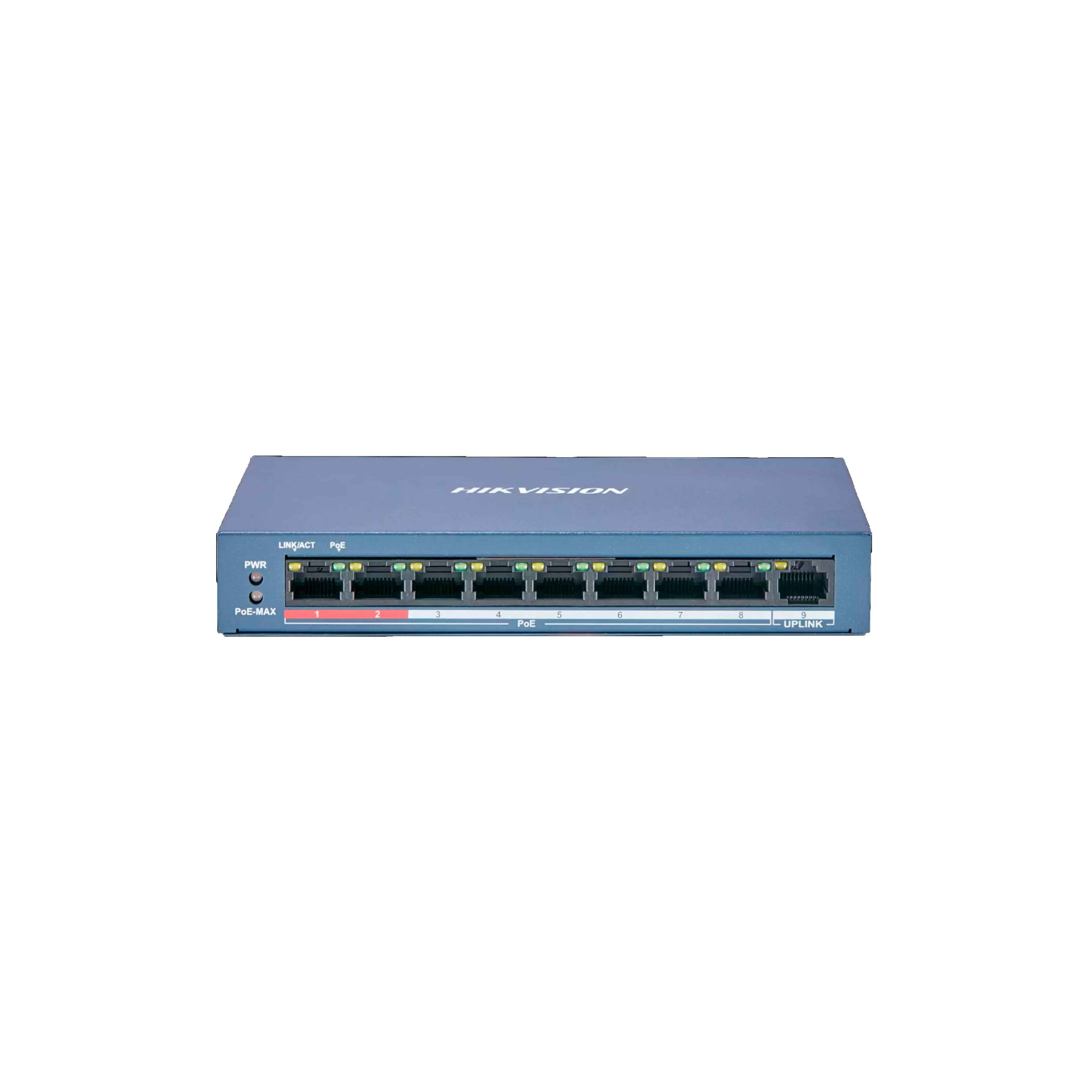Hikvision DS-3E1309P-EI Smart Managed 8-Port PoE Switch