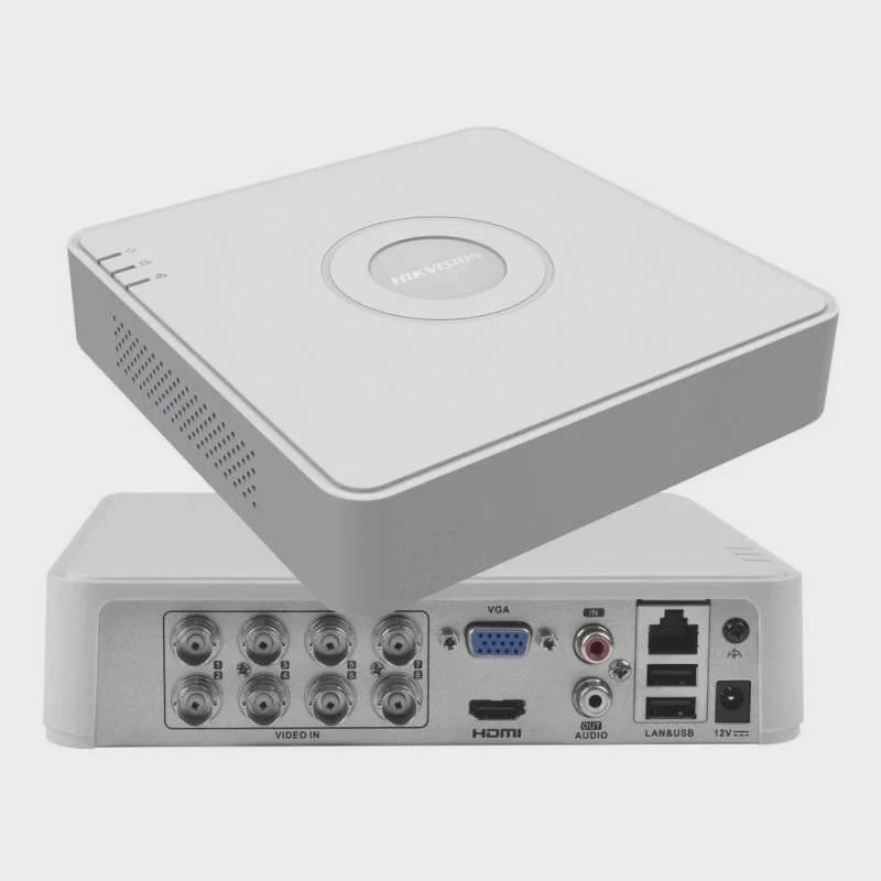 Hikvision DS-7108HGHI-K1 8-Channel Turbo HD DVR Recorder for CCTV Security Systems
