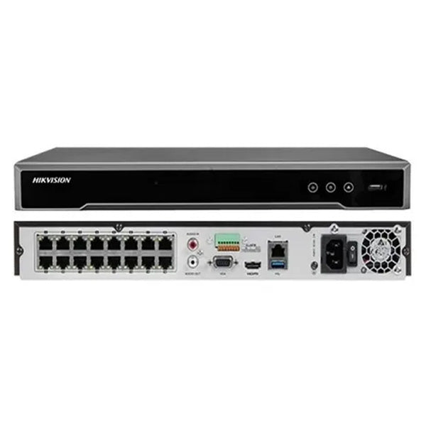 Hikvision DS-7616NI-Q2/16P 16-Channel 4K PoE Network Video Recorder (NVR)