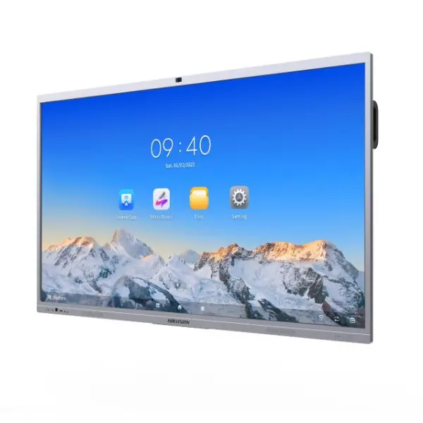 Hikvision DS-D5C86RB/B 86-Inch 4K Interactive Flat Panel Display with Android System and Smart Collaboration Features