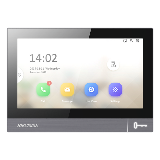 Hikvision DS-KH8381-WTE1 7-Inch IP Video Intercom Indoor Station