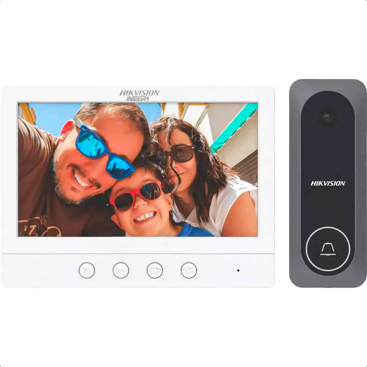 Hikvision DS-KIS212 HD 4-Wire Video Intercom Kit