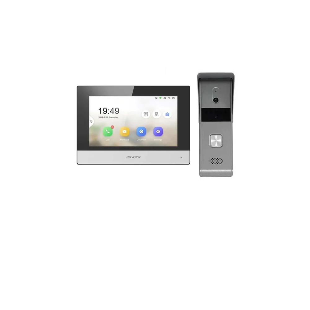 Hikvision DS-KIS303-P Hybrid 4-Wire Video Intercom Kit
