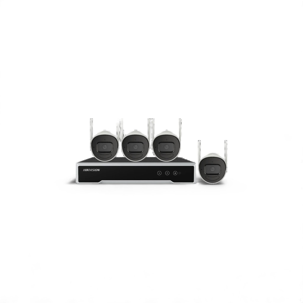 Hikvision DS-NK44W0H-1T(WD) 4-Channel 4MP Wireless NVR Kit with 1TB Hard Drive