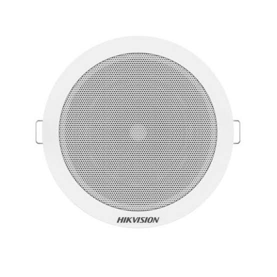 Hikvision DS-QAE0206G1-V 6W Ceiling Speaker for Public Address and Background Music Systems