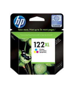 HP 122XL Tri-color Ink Cartridge (CH564HE)