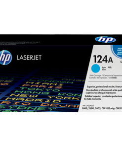 HP 124A Cyan (Q6001A) Original LaserJet Toner Cartridge