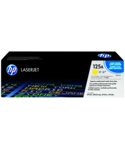 HP 125A Yellow Original LaserJet Toner Cartridge, CB542A