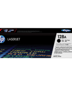 HP 128A Black Original LaserJet Toner Cartridge, CE320A