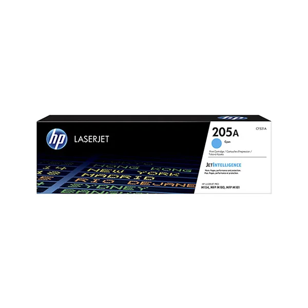 HP 205A Cyan Original LaserJet Toner Cartridge (CF531A)