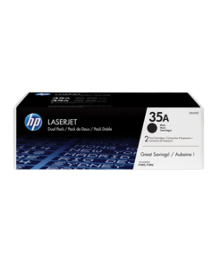 HP 35A 2-pack Black Original LaserJet Toner Cartridges (CB435AD)