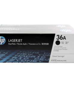 HP 36A 2-pack Black Original LaserJet Toner Cartridges CB436AF
