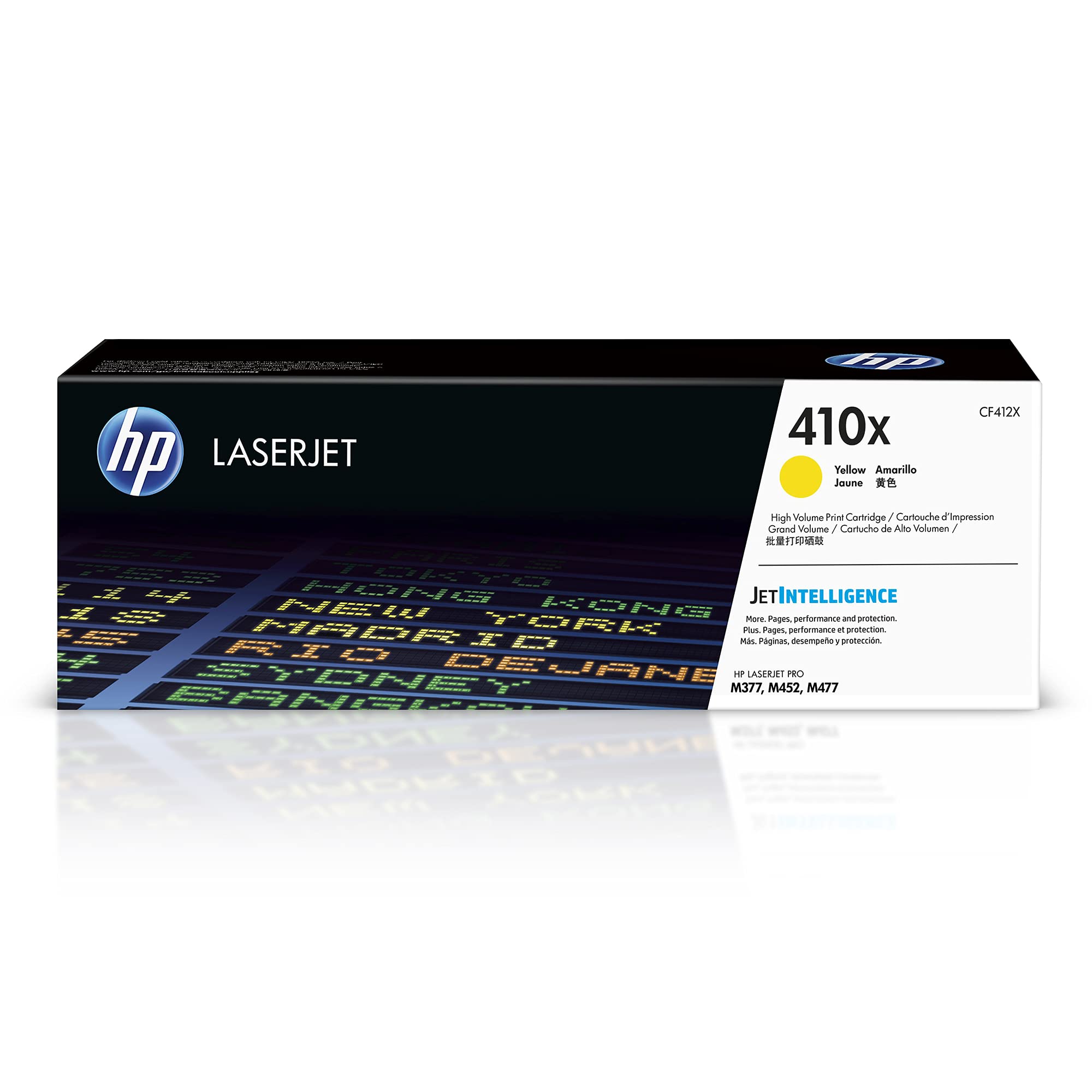 HP 410X High Yield Black Original LaserJet Toner Cartridge (CF410X)