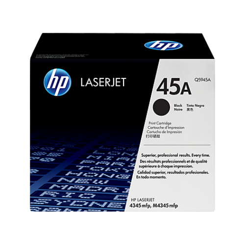 HP 45A Black Original LaserJet Toner Cartridge (Q5945A)