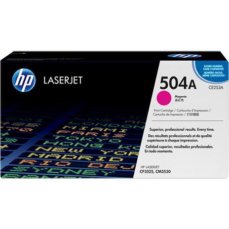 HP 504A Magenta Original LaserJet Toner Cartridge (CE253A)