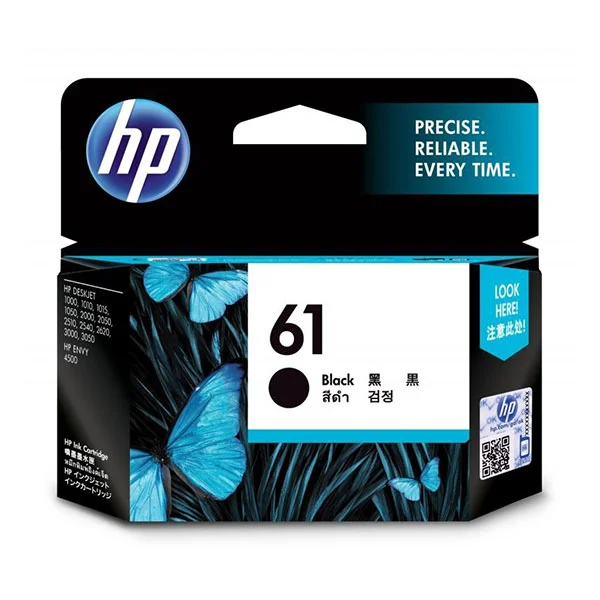 HP 61 Black Original Ink Cartridge - (CH561WA)