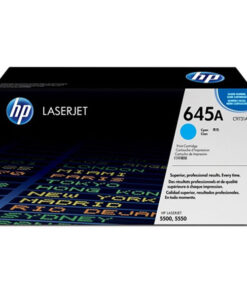 HP 645A Cyan Original LaserJet Toner Cartridge, C9731A