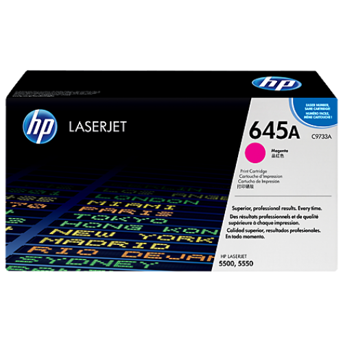 HP 645A Magenta Original Toner Cartridge(C9733A)