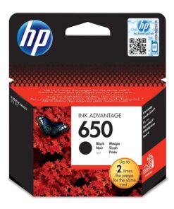 HP 650 Black Original Ink Advantage Cartridge (CZ101AE)